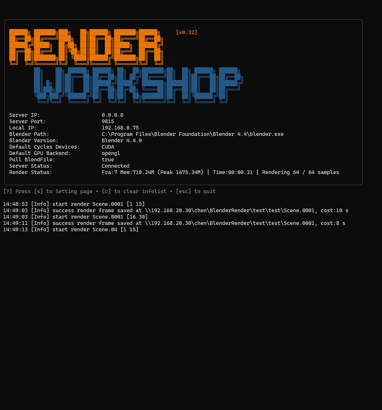 worker home page